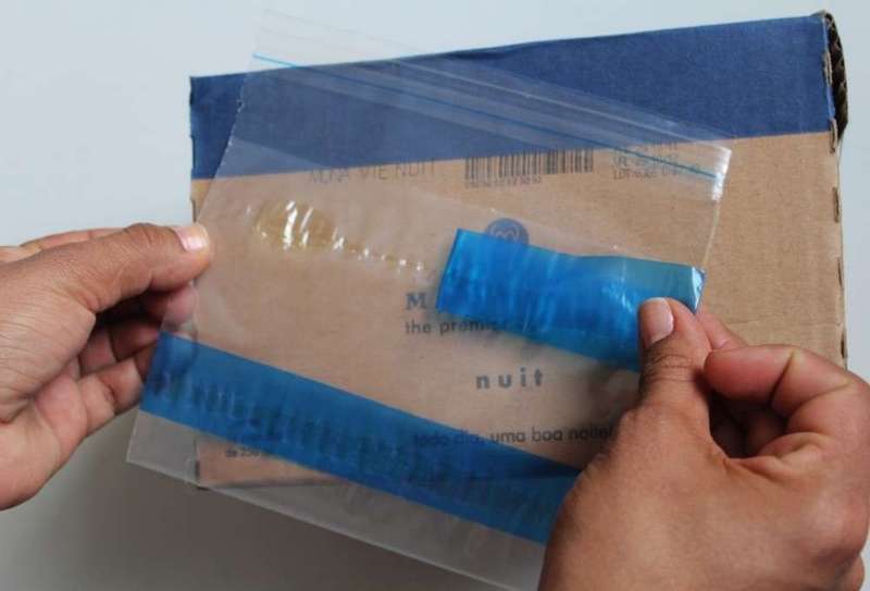 Envelope plástico adesivado para nota fiscal